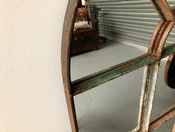French Cast Iron Arched Garden Mirror | Antique & Vintage | Moonee Ponds Antiques | Australia Wide Delivery