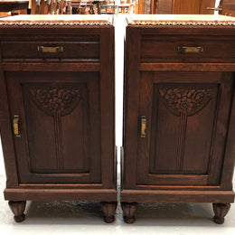 Superb Pair Of Art Deco Bedsides