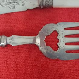 Victorian Fish Knife & Fork Set