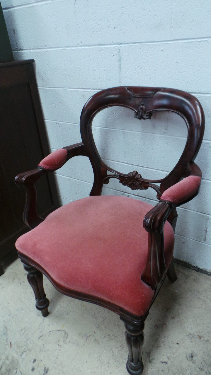 Mahogany Carver Chair | Antique & Vintage | Moonee Ponds Antiques | Australia Wide Delivery