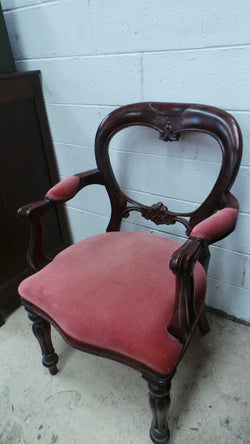 Mahogany Carver Chair | Antique & Vintage | Moonee Ponds Antiques | Australia Wide Delivery