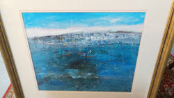 Stanley Churchus Oil Painting Titled "Portsea" | Antique & Vintage | Moonee Ponds Antiques | Australia Wide Delivery