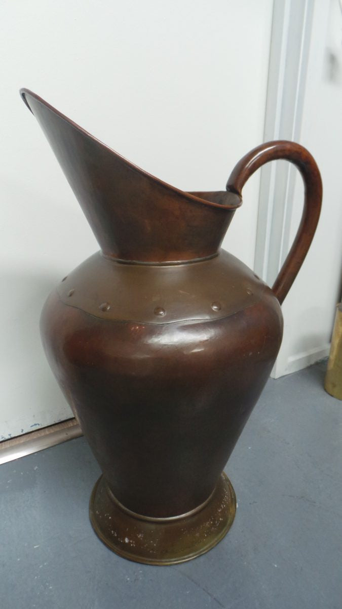 Antique French Copper Jug-1 | Antique & Vintage | Moonee Ponds Antiques | Australia Wide Delivery