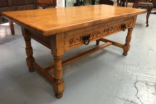 A Fabulous French Carved Coffee Table