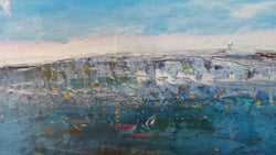Stanley Churchus Oil Painting Titled "Portsea" | Antique & Vintage | Moonee Ponds Antiques | Australia Wide Delivery