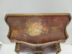 Rare French Louis XV Style Hand Painted Miniature Bombe Commode | Antique & Vintage | Moonee Ponds Antiques | Australia Wide Delivery