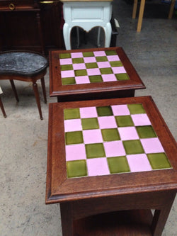 Pair Arts and Crafts Bedside Cabinets | Antique & Vintage | Moonee Ponds Antiques | Australia Wide Delivery
