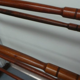 Beautiful Mahogany Towel Rail