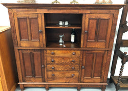 Superb 19th Century Oak Kitchen Cabinet | Antique & Vintage | Moonee Ponds Antiques | Australia Wide Delivery