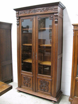 Gorgeous French Oak Bookcase | Antique & Vintage | Moonee Ponds Antiques | Australia Wide Delivery