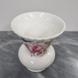 Decorative Coalport floral bone china vase. It is in good original condition, please view photos as they help form part of the description.
