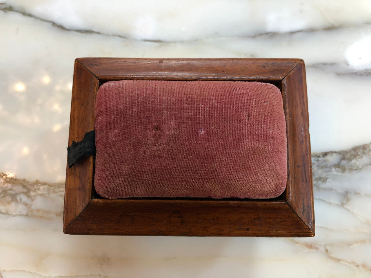 Victorian Sewing Aide Box With Needle Cushion | Antique & Vintage | Moonee Ponds Antiques | Australia Wide Delivery