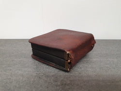 Art Deco "Emes" Travel Clock In Original Leather Case | Antique & Vintage | Moonee Ponds Antiques | Australia Wide Delivery