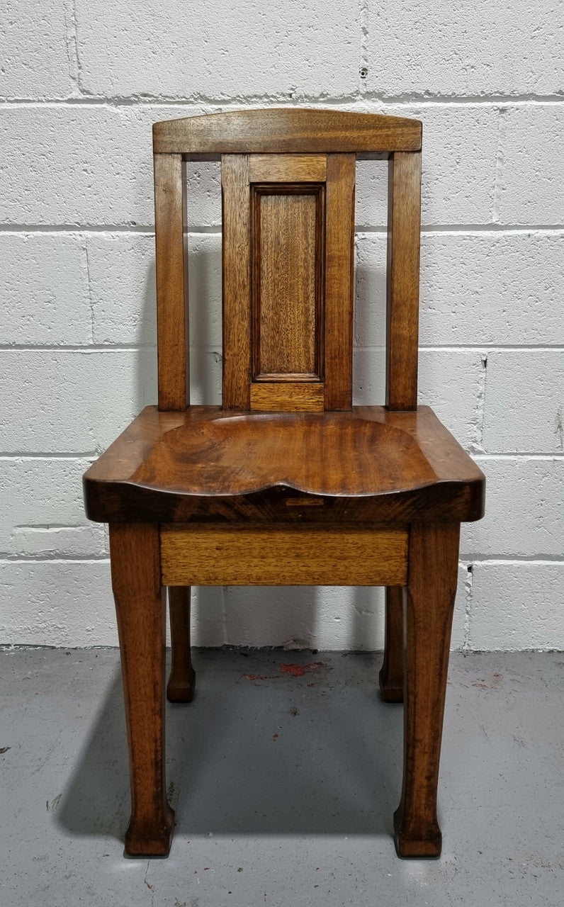 Australian Blackwood Arts & Crafts Hall Chair | Antique & Vintage | Moonee Ponds Antiques | Australia Wide Delivery