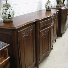 Beautiful French Oak Sideboard-1
