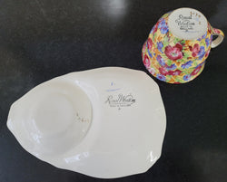 Royal Winton “Royalty” Cup & Saucer" | Antique & Vintage | Moonee Ponds Antiques | Australia Wide Delivery