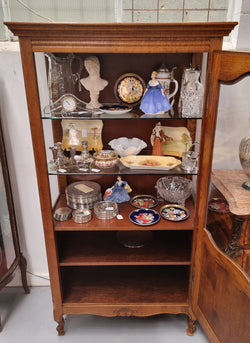 Stunning French Oak Louis XV Style Vitrine | Antique & Vintage | Moonee Ponds Antiques | Australia Wide Delivery