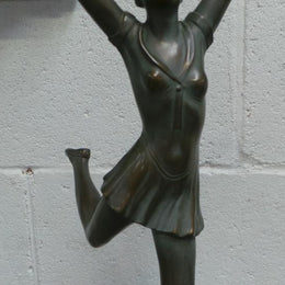 Art Deco Sculpture By La Danseuse