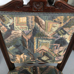 An Upholstered Edwardian Bedroom Chair