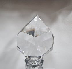 Stunning Baccarat Crystal (France) Engraved (Musketeers) Decanter | Antique & Vintage | Moonee Ponds Antiques | Australia Wide Delivery