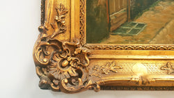 Signed Oil On Canvas Painting | Antique & Vintage | Moonee Ponds Antiques | Australia Wide Delivery