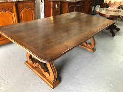 A Very Wide French Spanish Style Dining Table | Antique & Vintage | Moonee Ponds Antiques | Australia Wide Delivery