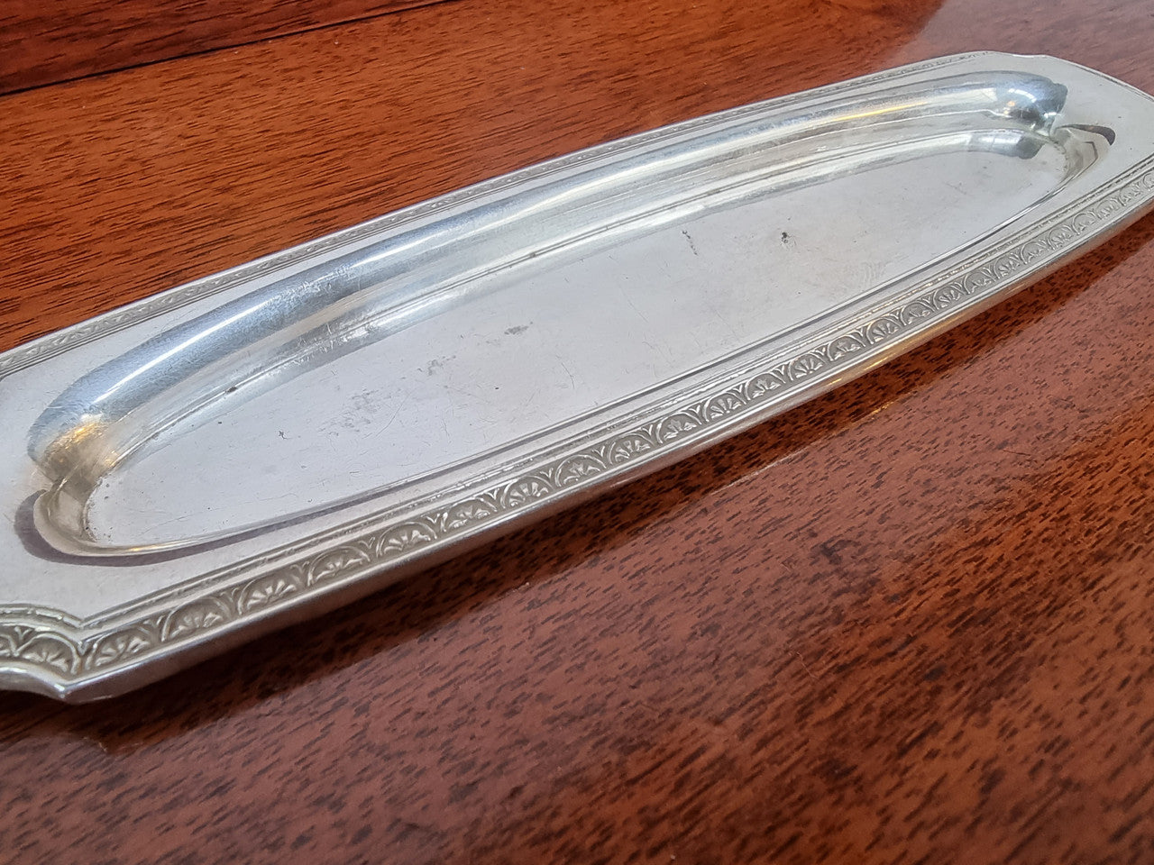 Art Deco Sterling Silver Pin Tray