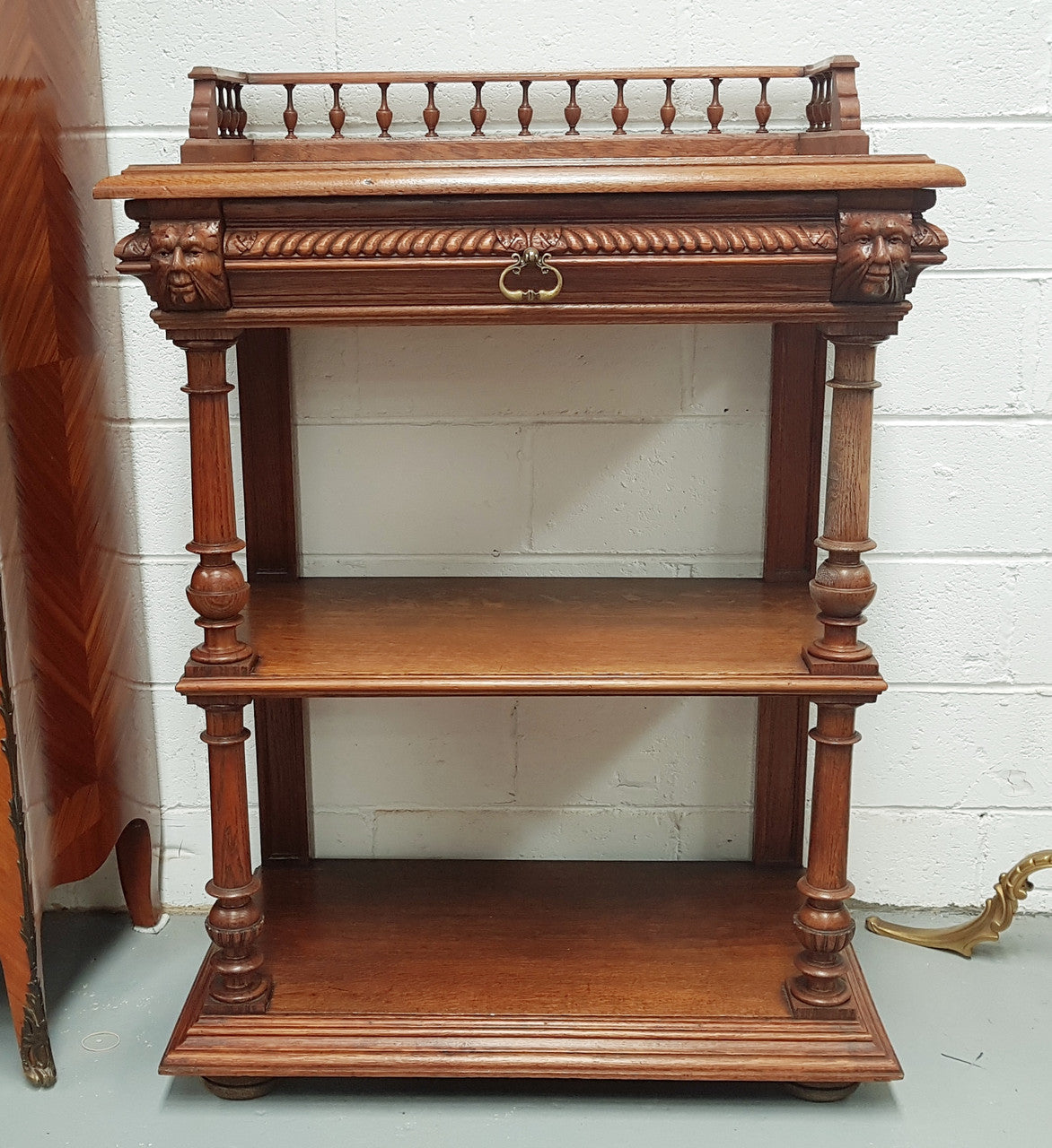 19th Century French Oak Cabinet