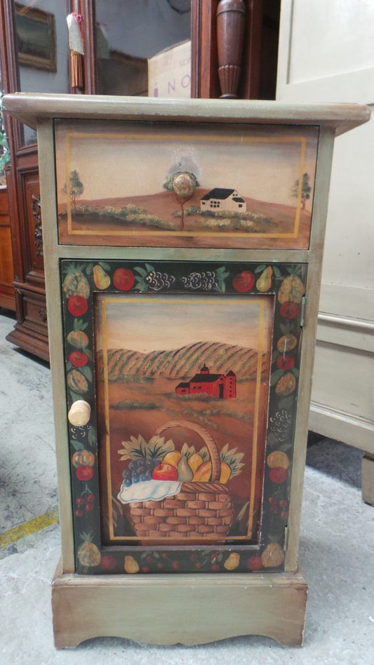 Decorative Hand painted Cupboard