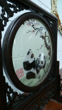 Chinese Hand Painted Silk | Antique & Vintage | Moonee Ponds Antiques | Australia Wide Delivery