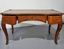 Impressive French Kingwood Louis XV Style Bureau Plat | Antique & Vintage | Moonee Ponds Antiques | Australia Wide Delivery