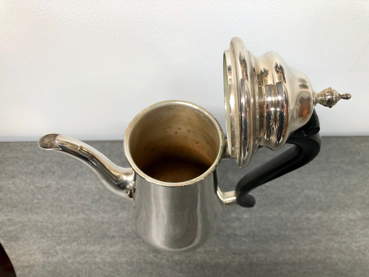 “Hecworth” Sheffield Reproduction Silver Plate Chocolate Pot | Antique & Vintage | Moonee Ponds Antiques | Australia Wide Delivery