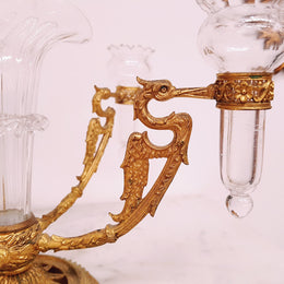 Antique French Empire Gilt Epergne