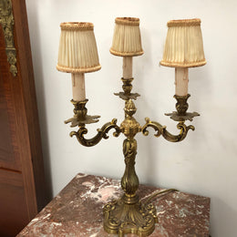Gorgeous pair of Antique French Gilt Bronze Girandoles