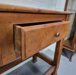 Late 19th Century Cherrywood Console Table With Three Drawers | Antique & Vintage | Moonee Ponds Antiques | Australia Wide Delivery