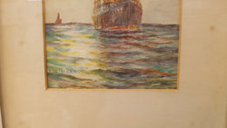 Framed Pair of Watercolour Paintings | Antique & Vintage | Moonee Ponds Antiques | Australia Wide Delivery