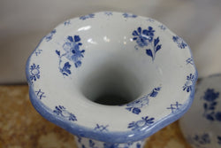 Set of 3 Delftware Vases | Antique & Vintage | Moonee Ponds Antiques | Australia Wide Delivery