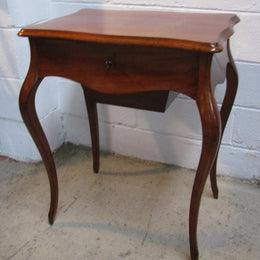 French Mahogany Louis XV Style Sewing Table