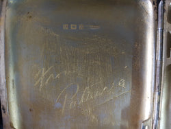 Birmingham Silver Card Case Hallmarked | Antique & Vintage | Moonee Ponds Antiques | Australia Wide Delivery