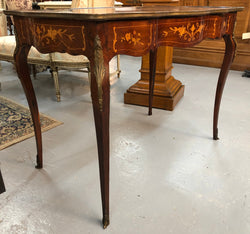 Superbly Marquetry Inlaid 19th Century French Bureau Plat | Antique & Vintage | Moonee Ponds Antiques | Australia Wide Delivery