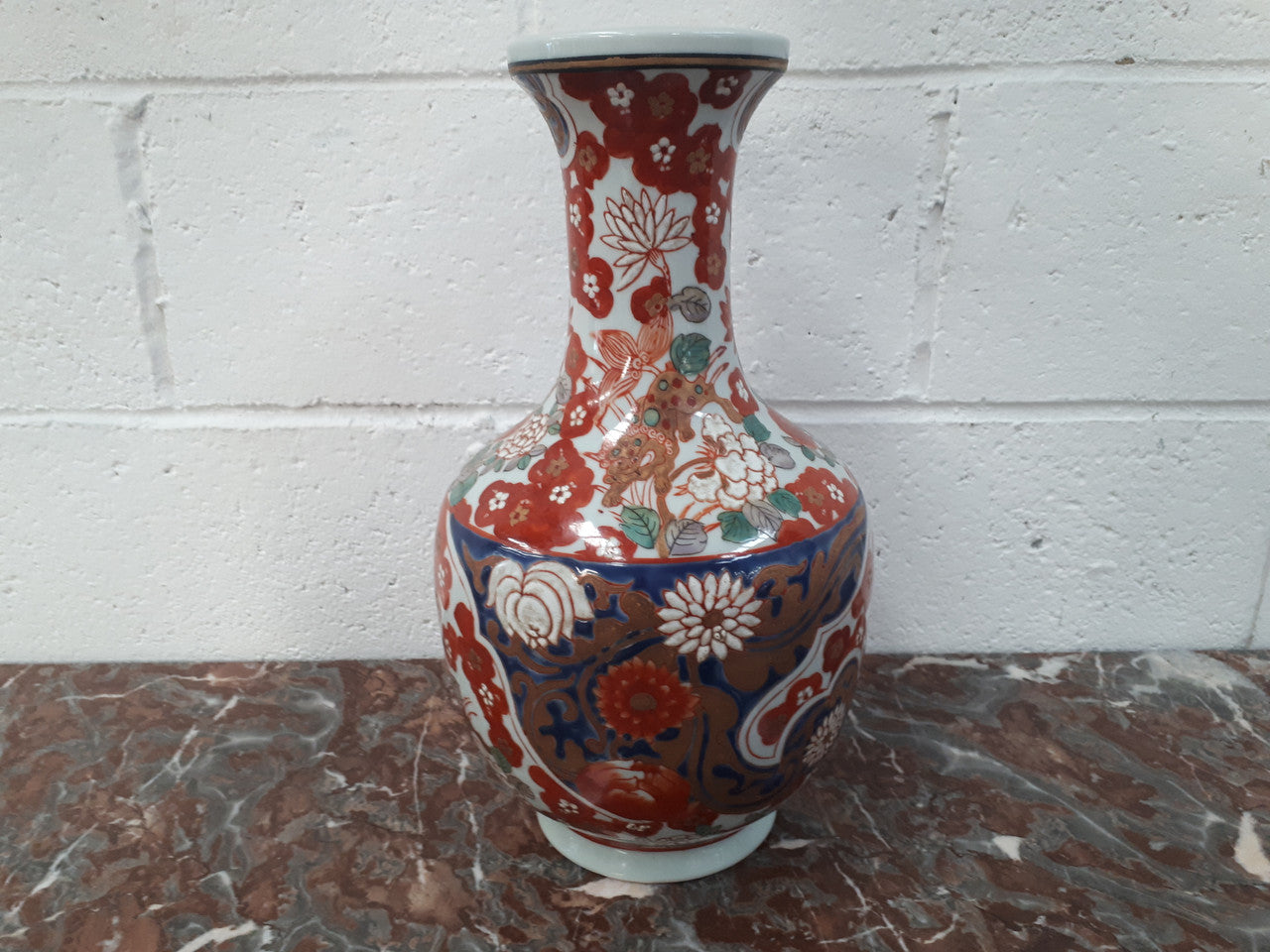 Antique Japanese Imari Hand-Painted Vase | Antique & Vintage | Moonee Ponds Antiques | Australia Wide Delivery