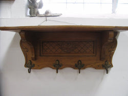 French Oak Carved Hat Rack | Antique & Vintage | Moonee Ponds Antiques | Australia Wide Delivery