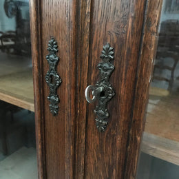 Superb Pair of Henry II style French Two Door Oak Bookcases