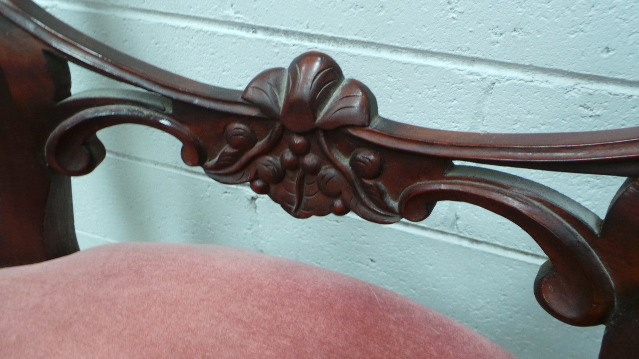 Mahogany Carver Chair | Antique & Vintage | Moonee Ponds Antiques | Australia Wide Delivery
