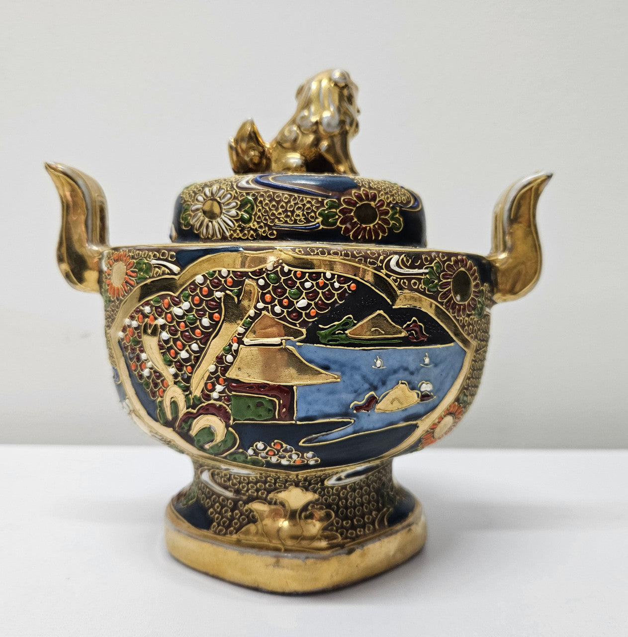 Antique Japanese Satsuma Koro Vase | Antique & Vintage | Moonee Ponds Antiques | Australia Wide Delivery