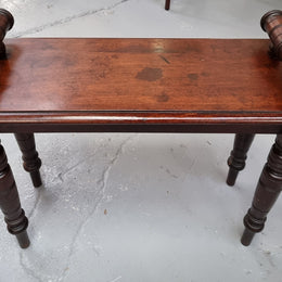 Antique Edwardian Mahogany stool/piano stool in good original detailed condition.
