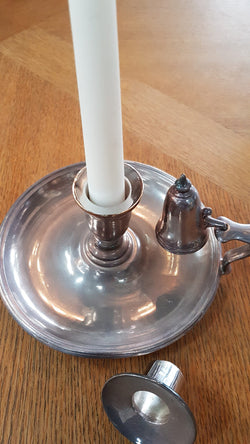 Victorian Chamber Candlestick and Snuffer | Antique & Vintage | Moonee Ponds Antiques | Australia Wide Delivery