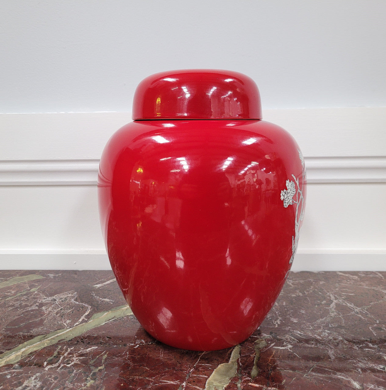 Crown Devon Ginger Jar “Pegasus Horse" | Antique & Vintage | Moonee Ponds Antiques | Australia Wide Delivery