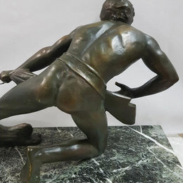 Art Deco Bronze Statue-1