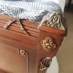 French Louis XVI Queen Size Bed | Antique & Vintage | Moonee Ponds Antiques | Australia Wide Delivery